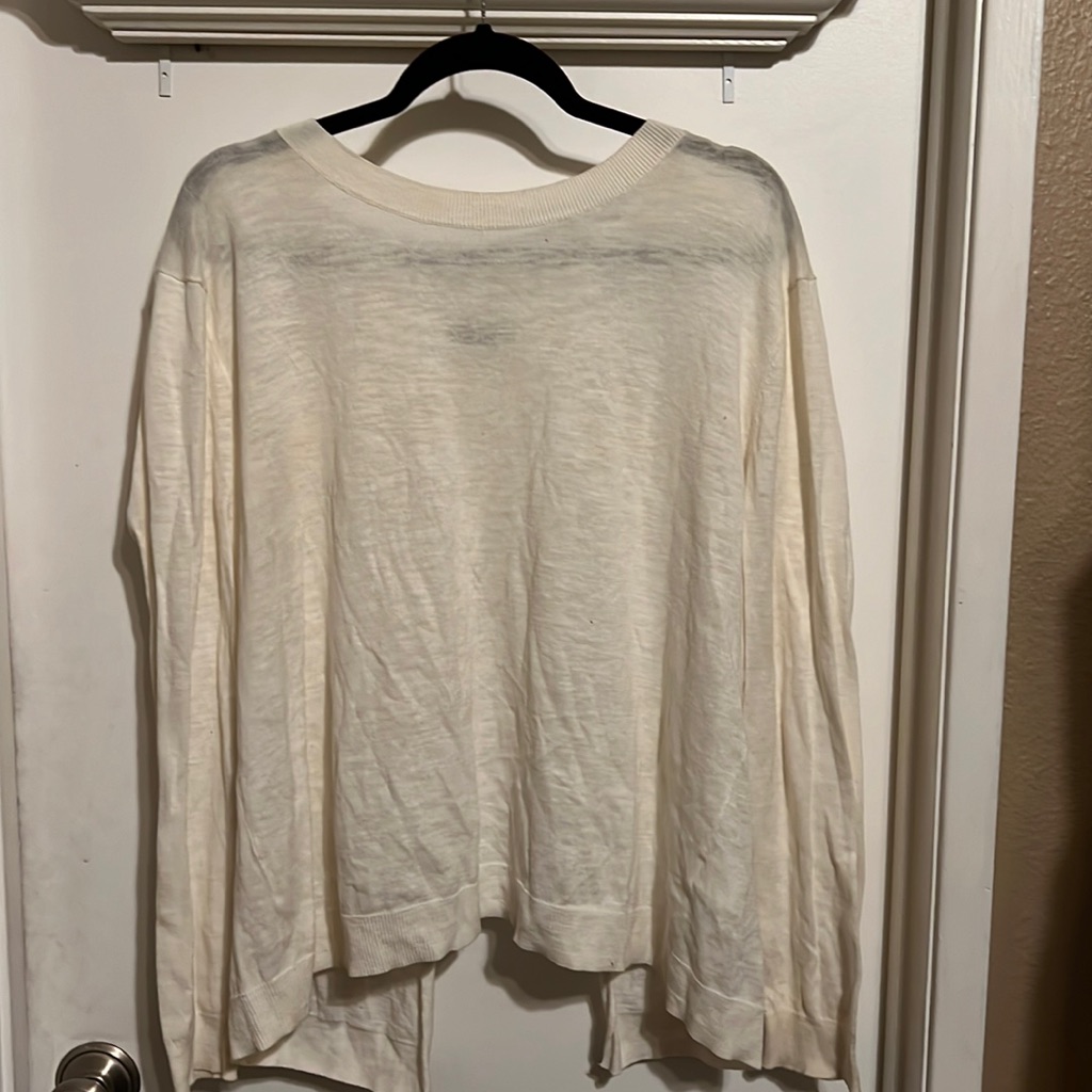 Split Back Light Weight Sweater